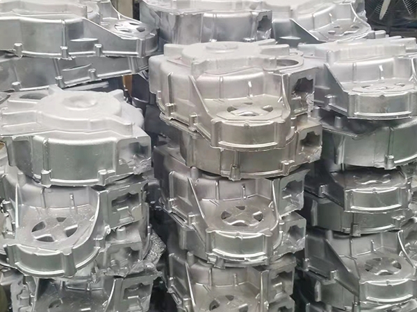 Low pressure cast aluminum product display